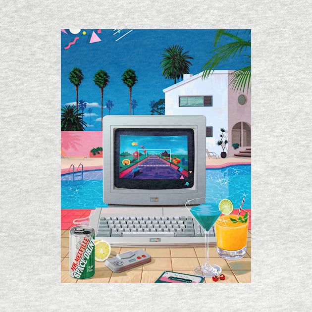 Summer computer chill by Mr.Melville